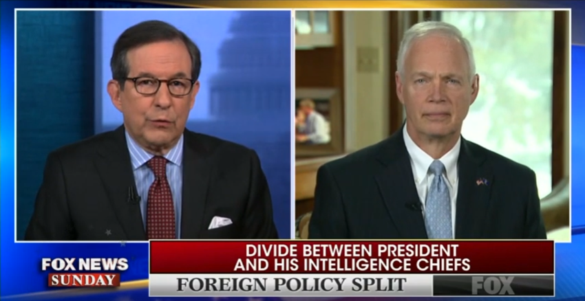 Johnson Discusses Foreign Policy Issues on ‘Fox News Sunday’