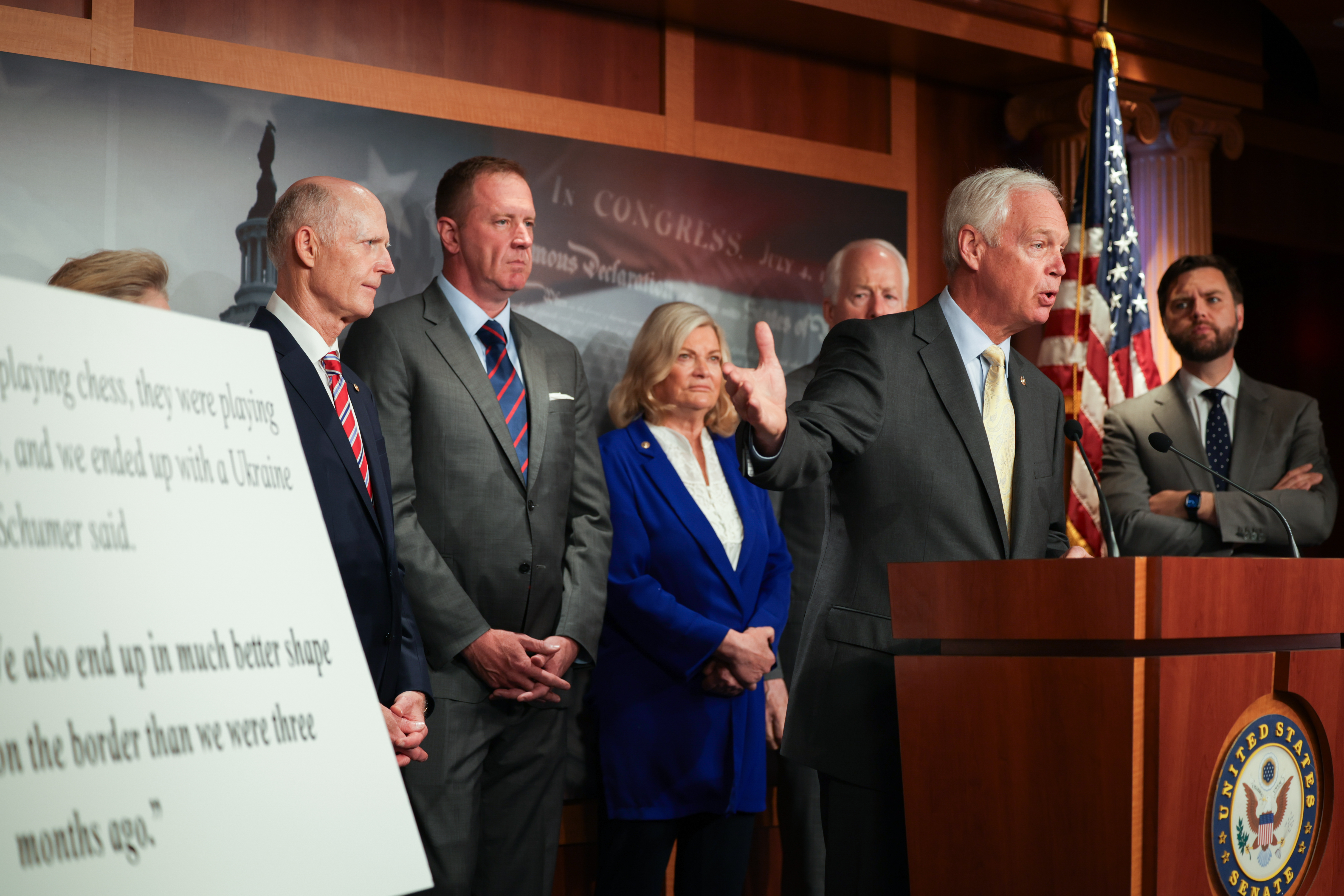 *** VIDEO RELEASE *** Sen. Johnson Exposes Senate Democrats for Desperate Coverup of their Open Border Policies