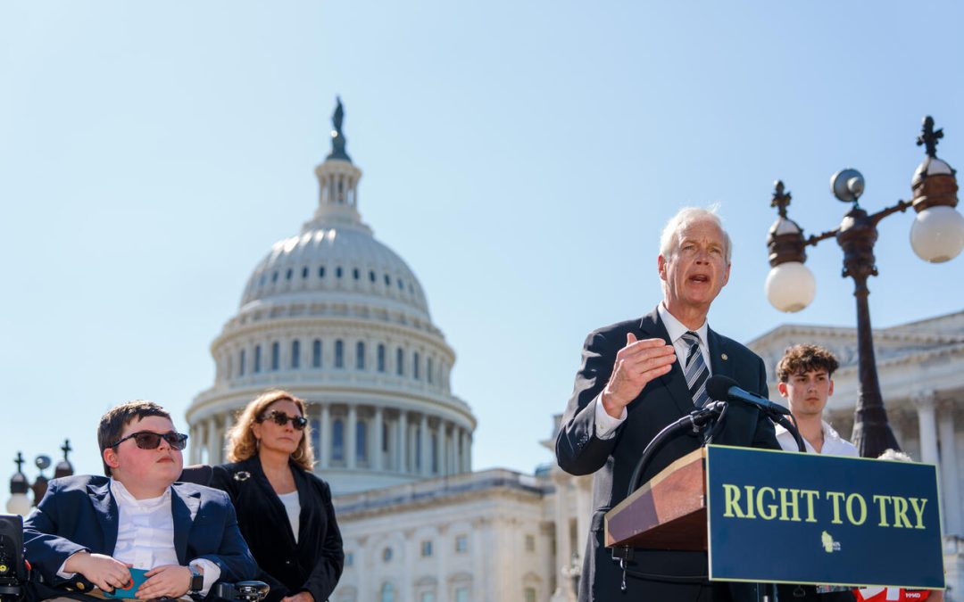 Sen. Johnson Introduces Right to Try for Individualized Treatments Act